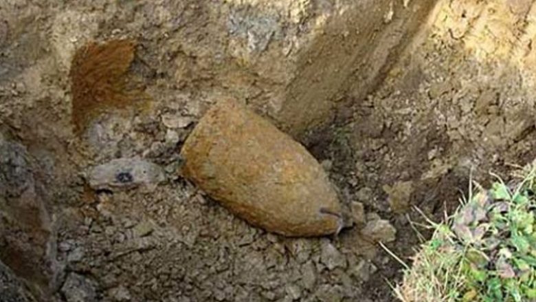 Gjendet një granatë e pa shpërthyer që nga Lufta e Parë Botërore