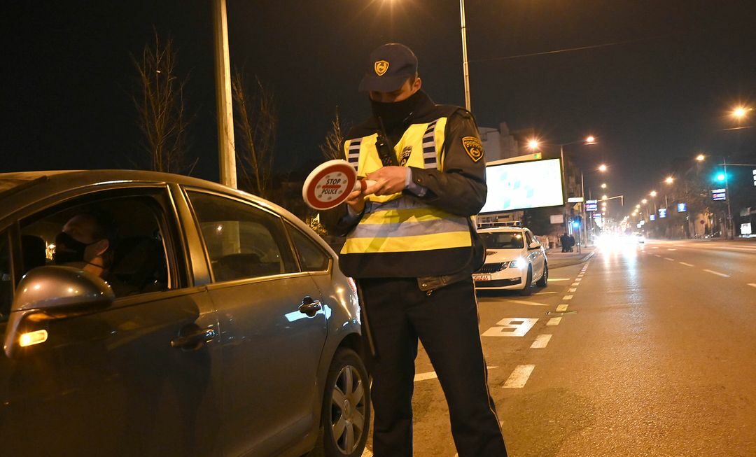 Gjobiten 167 vozitës në Shkup, 16 për tejkalim të shpejtësisë
