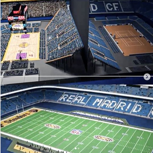 Real Madridi në gjyq  shkak janë koncertet në  Stantiago Bernabeu 