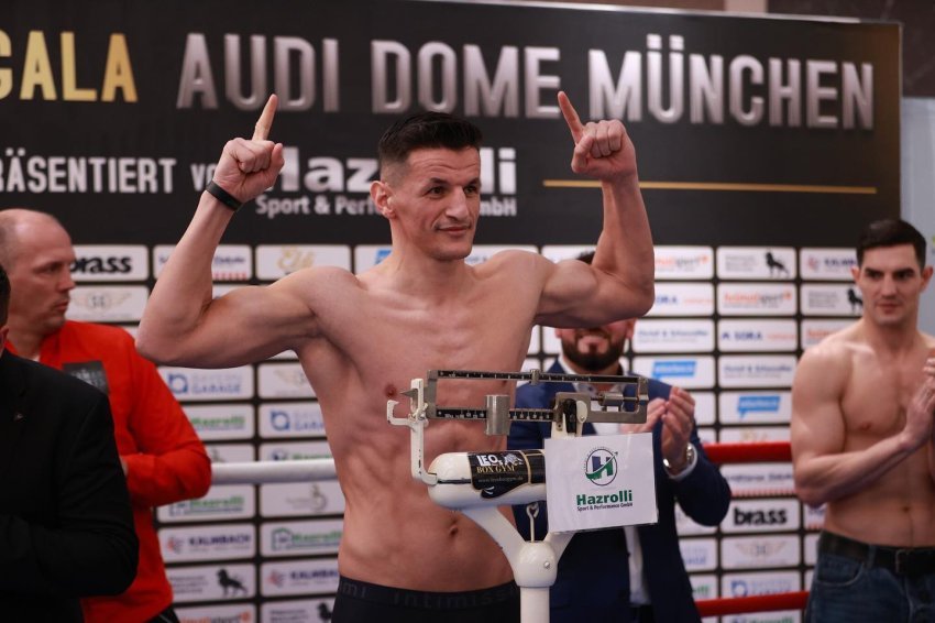 Robin Krasniqi ka shënuar fitore ndaj boksierit portugez Jorge Silva