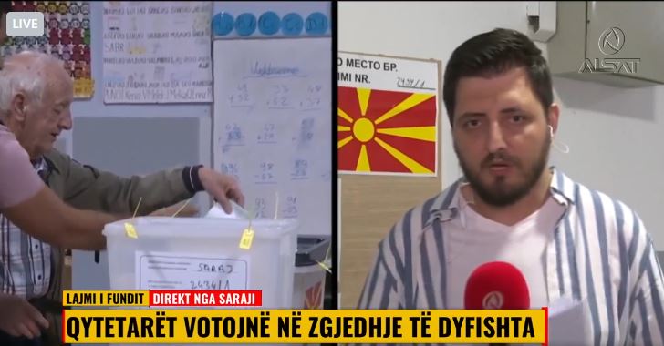 Për procesin e votimit në komunë e Sarajit, informon Suad Bajrami