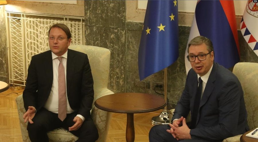 Varhelyi  Serbia të harmonizojë politikën e saj të jashtme me BE në
