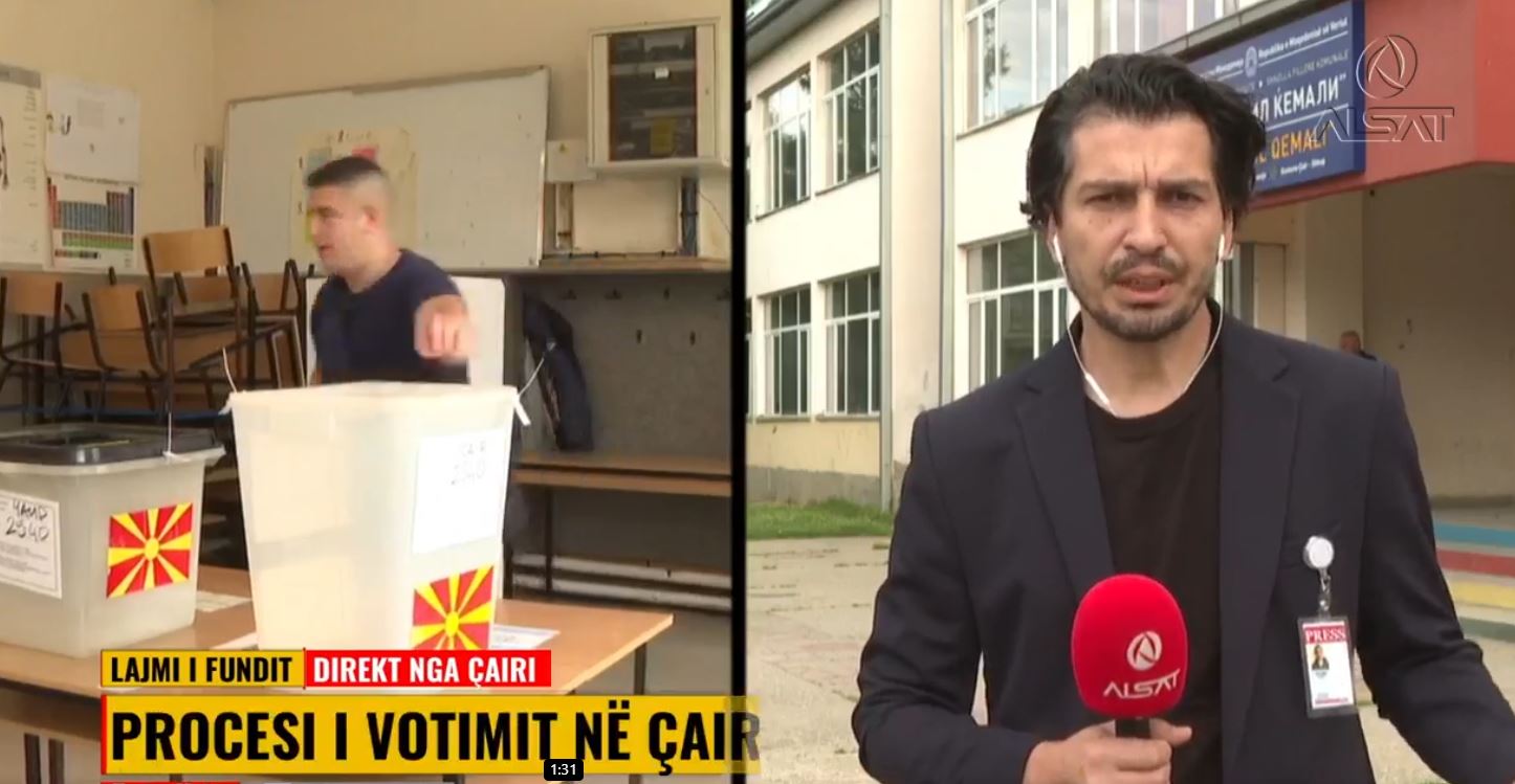 Si po rrjedh procesi i votimit në komunë e Çairit, informon Avni Tahiri