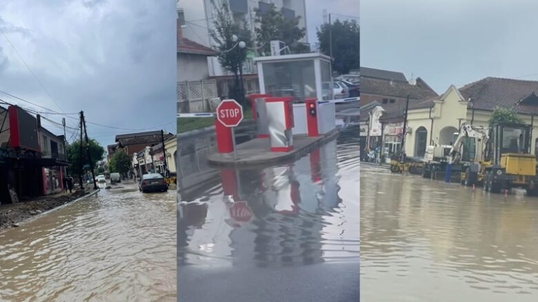 Vërshohet Podujeva pas reshjeve të shiut, Bulliqi akuzohet për keqqeverisje