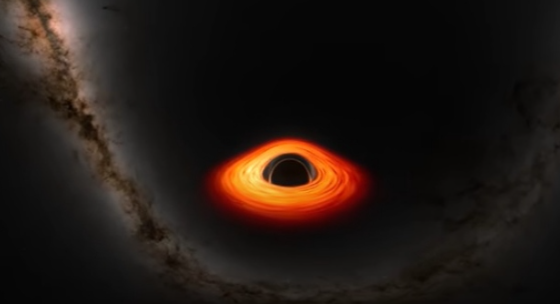 NASA ka publikuar një video që tregon se si do të dukej të biesh në një vrimë të zezë