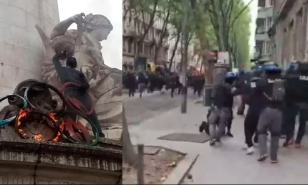 Protestuesta të dhunshme në Francën, arrestohen 42 persona