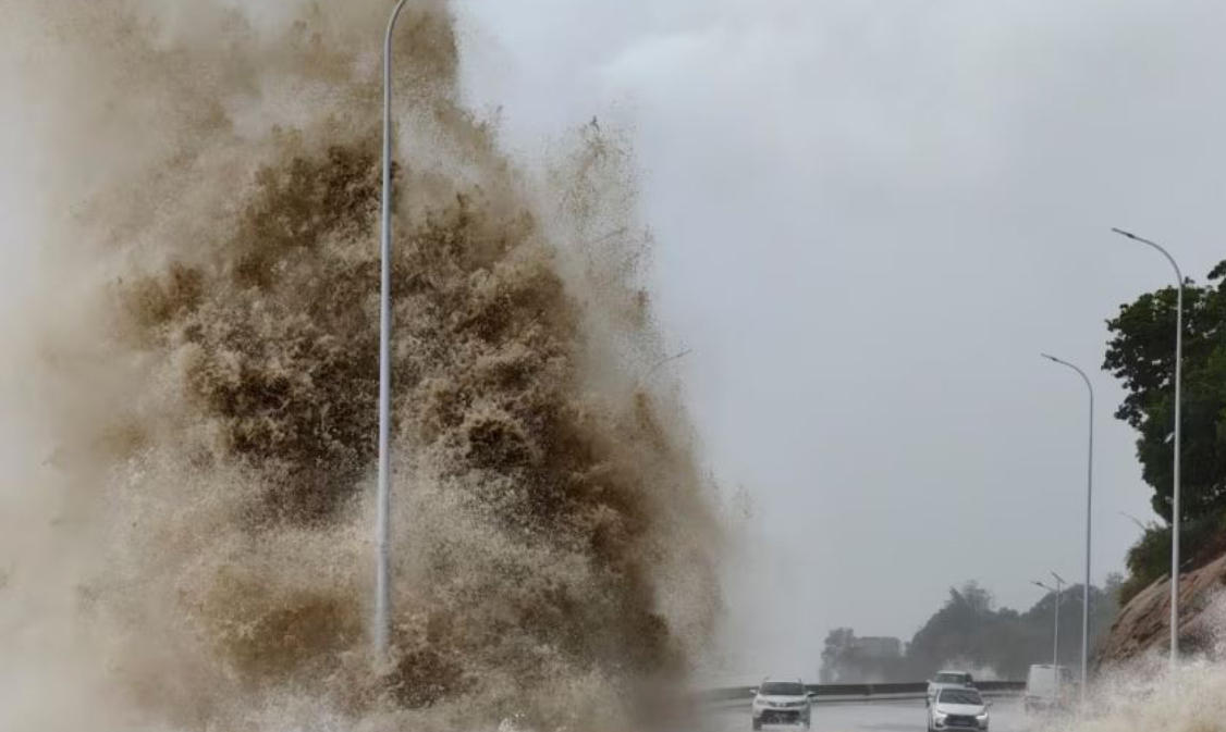 Pas Tajvanit dhe Filipineve, tajfuni Gaemi godet Kinën
