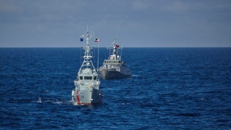 Anija ORIKU P-132 zhvilloi një stërvitje të përbashkët me anijet e