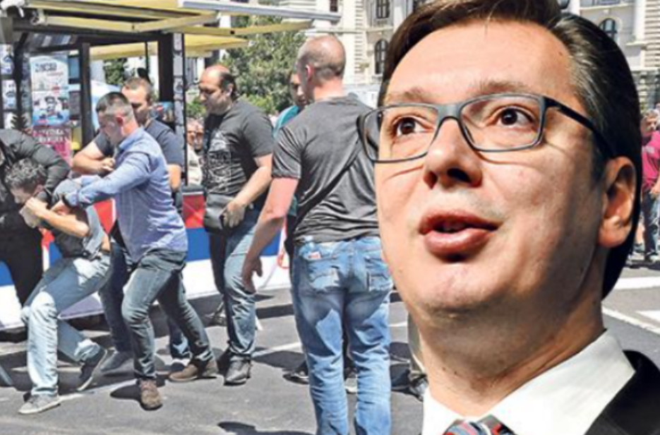 Vuçiq fal dhunuesit e protestave në Novi Sad   sinjal për besnikët para përplasjes politike