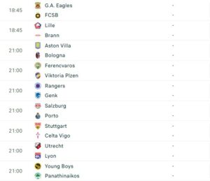 Liga Evropa, Nedim Bajrami me Renxhersin përball Genk-ut