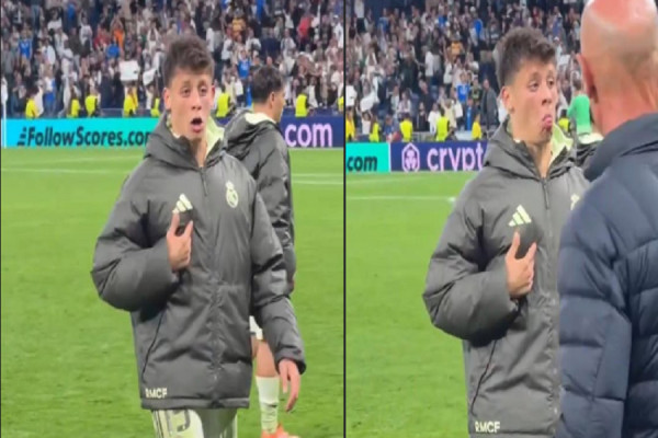  Kush  Unë     momenti viral me Arda Güler pas ndeshjes Real Madrid   Juventus