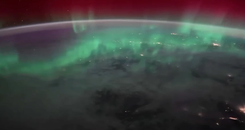 Astronautja e NASA s kap Dritat Veriore nga hapësira