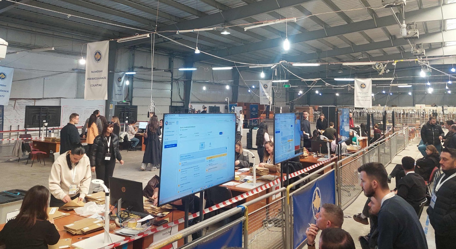 KOSOVË  Përfundon numërimi i votave nga diaspora  me kusht dhe me nevoja të veçanta