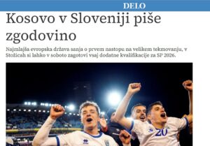“Delo”: Kosova ka kapur futbollin e historisë