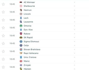 Liga e Konferencës sjell përballje interesante