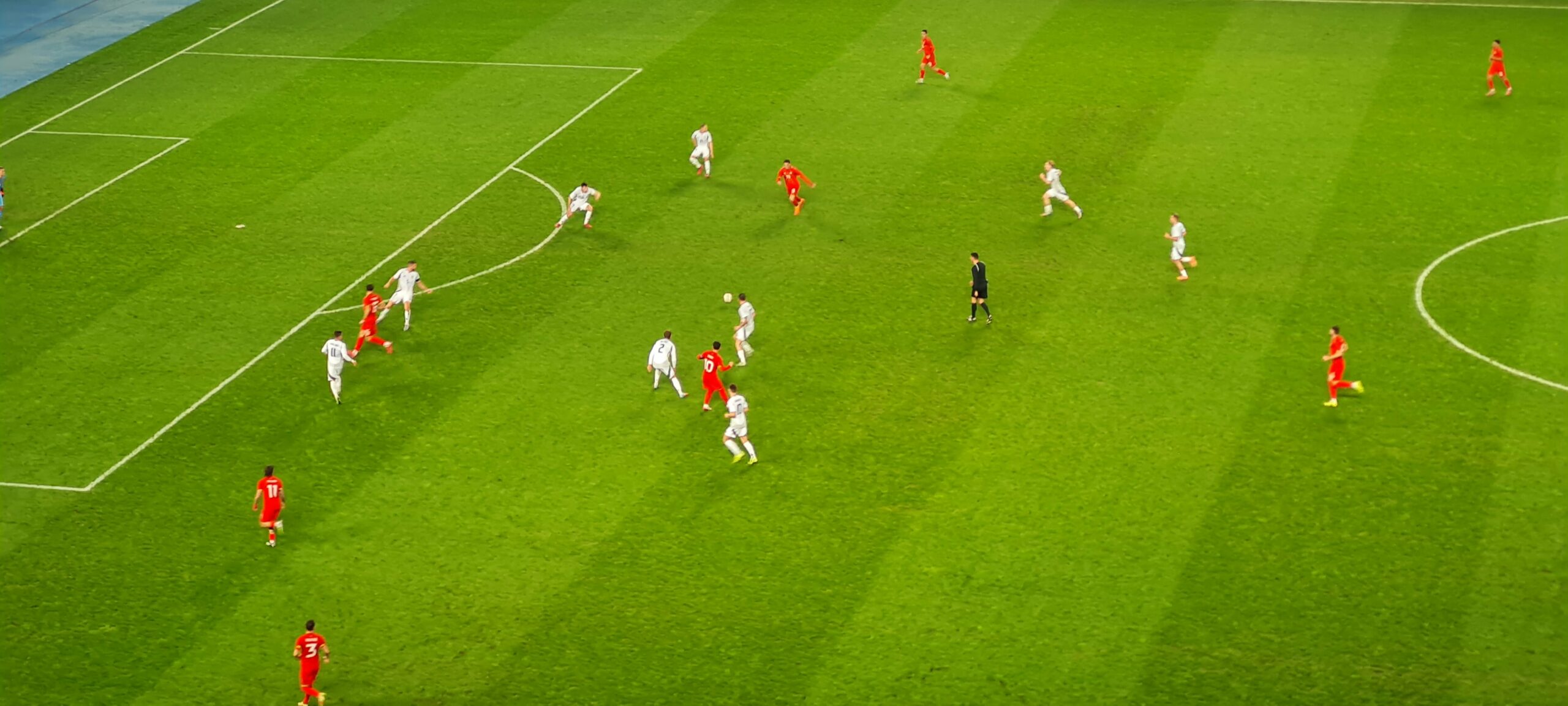 Maqedoni Letoni  Pjesa e parë me shumë raste  por pa gola