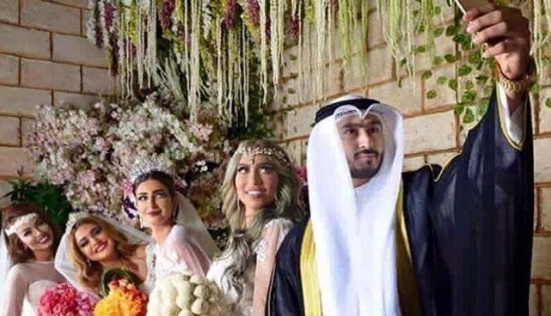 Hakmerret burri nga Kuwajti  martohet me katër gra