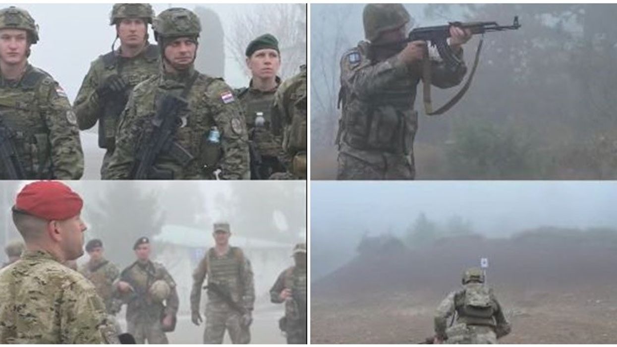 KFOR e FSK testojnë qëndrueshmërinë dhe aftësitë taktike në garën ushtarake në Pejë