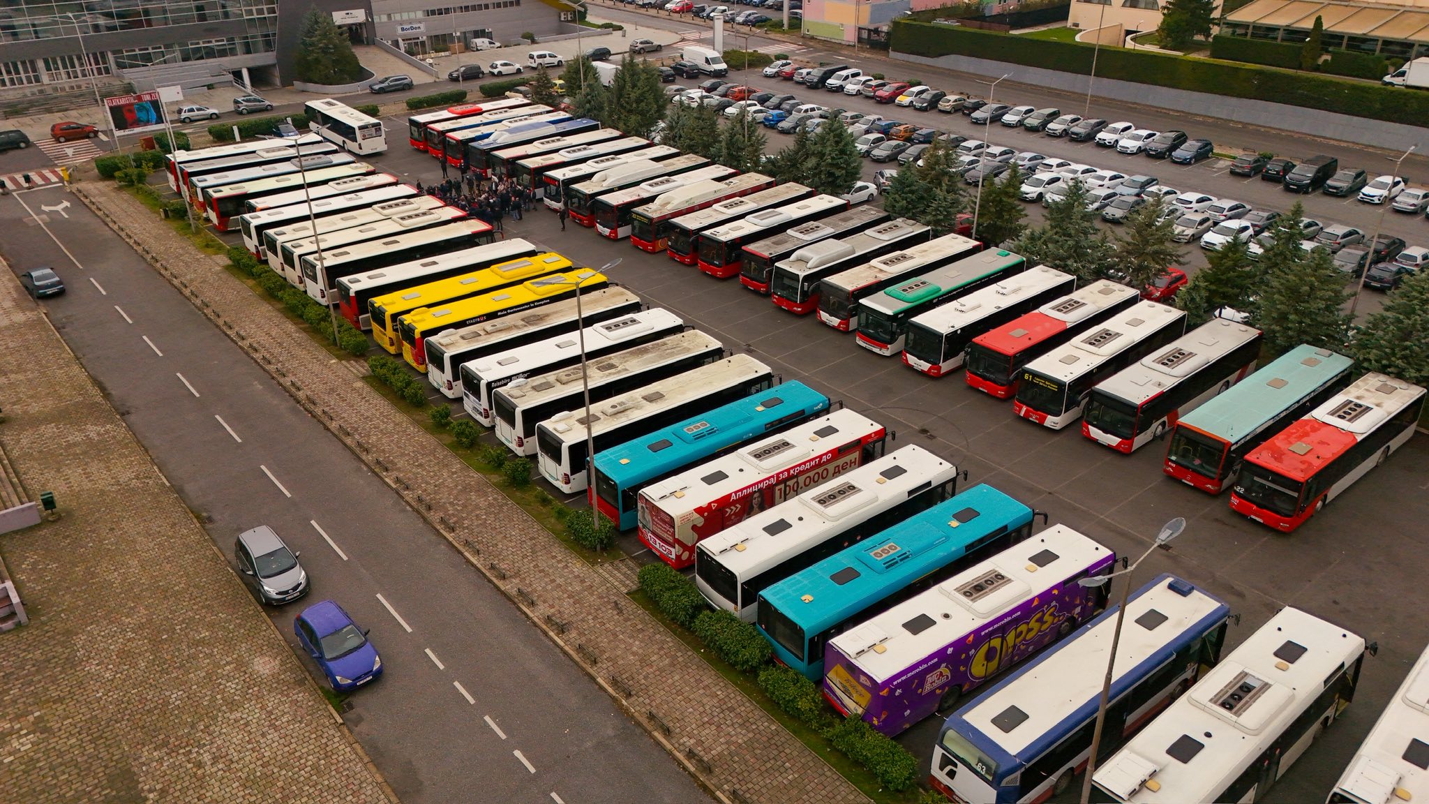 Shkupi ka nevojë për 470 autobusë për transportin publik  ndërsa në qarkullim janë 110 autobusë