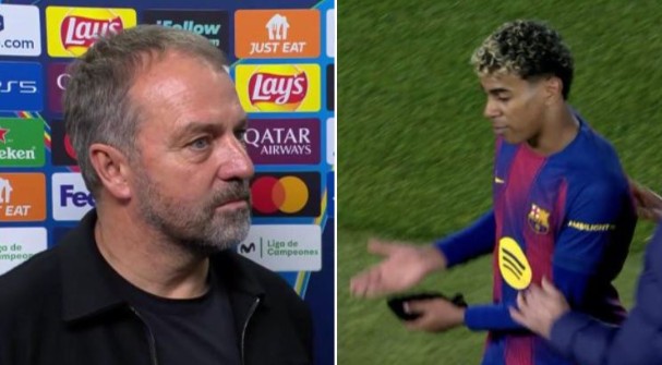 Hansi Flik  arsyetohet  për largimin e hershëm të Lamine Jamal