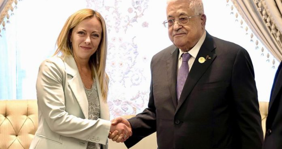 meloni-preti-ne-takim-presidentin-palestinez-mahmoud-abbas