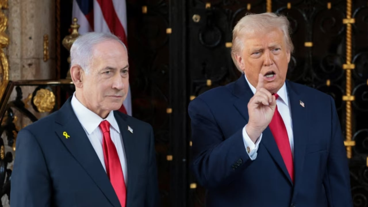Çfarë ndodhi në takimin me Netanyahun  Trump paralajmëron Iranin dhe i bën thirrje Hamasit të çarmatoset