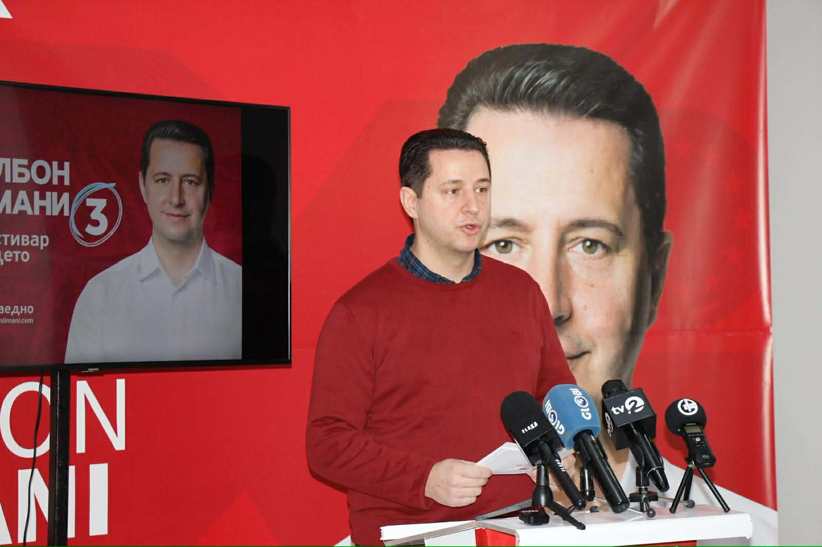 Zgjedhjet në Gostivar  Limani prezanton projektet strategjike për zhvillimin e qytetit