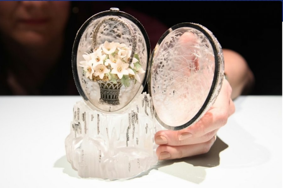 Rekord i ri botëror për Fabergé   Veza e Dimrit  shitet për 30 2 milionë dollarë