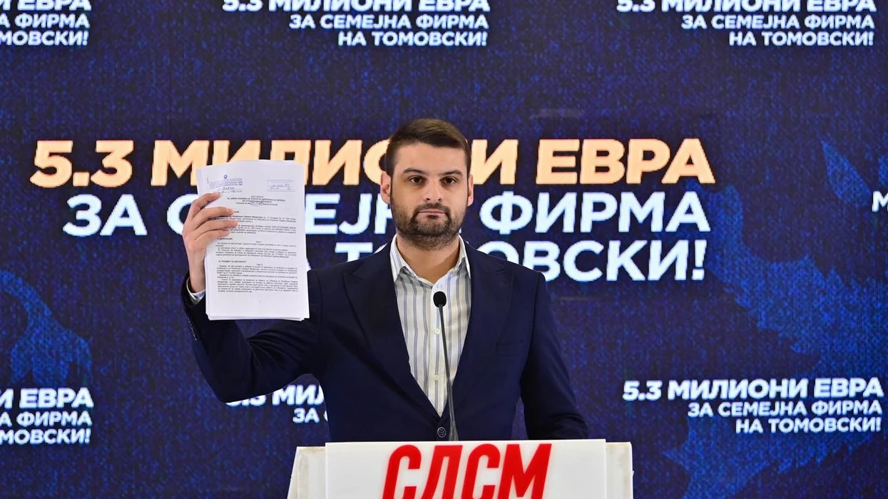 LSDM  Familja e Ivica Tomovskit nga VMRO DPMNE ka përfituar tenderë nga qeveria mbi pesë milionë euro