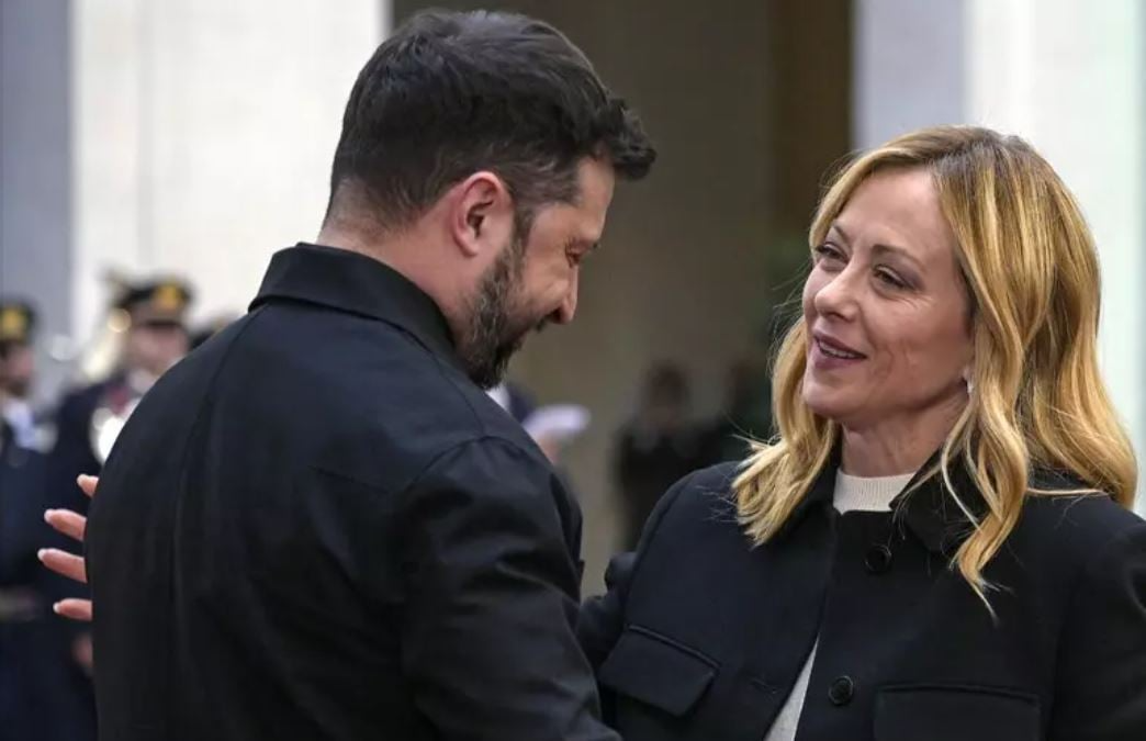 Zelensky para takimit me kryeministren italiane  Unë i besoj Melonit në negociatat e paqes