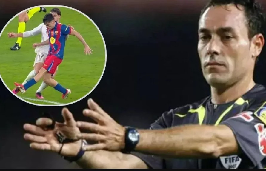 Ish arbitri i njohur  Goditja e Asensios ndaj Pedrit ishte më shumë për karton të kuq