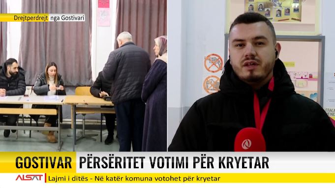 Për fluksin e votuesve në Debresht të Gostivarit  raporton Zekirija Haxhiu