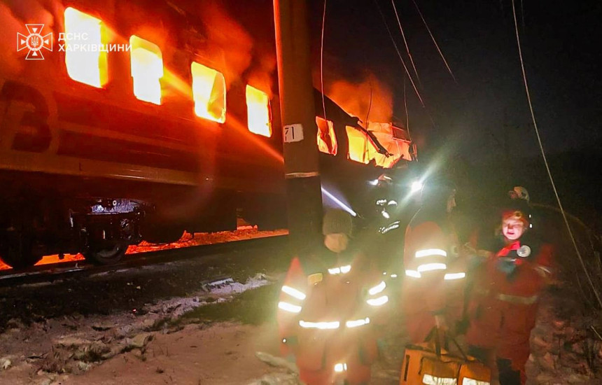 Pesë të vdekur nga një sulm rus mbi një tren pasagjerësh në Ukrainë