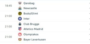 Katër sfida të tjera të përballjeve të para në “Play Off”-in e Championsit