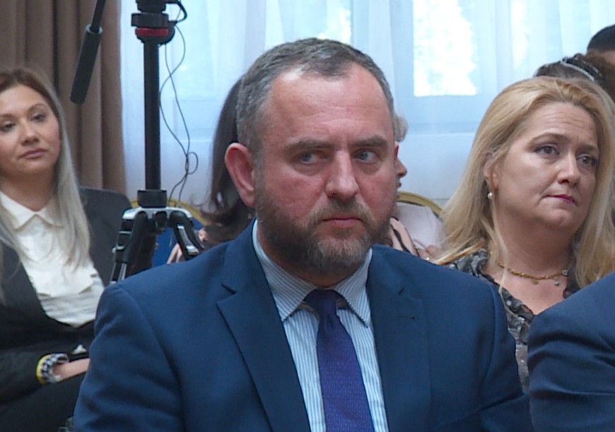 Pançe Toshkovski, ministër i Brendshëm