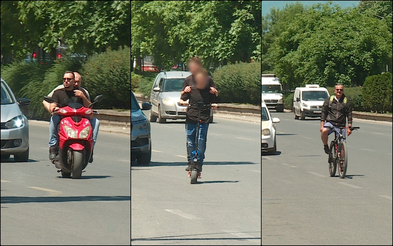 Foto nga komunikacioni në Shkup