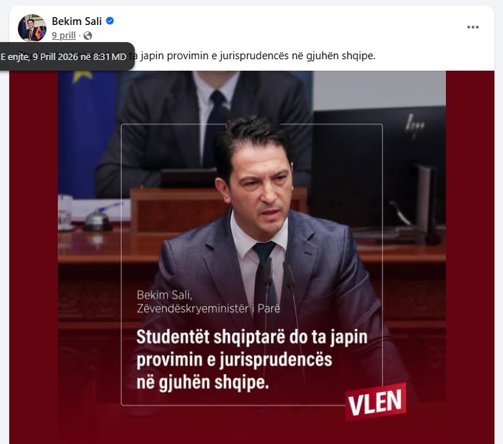 Publikim Bekim Sali