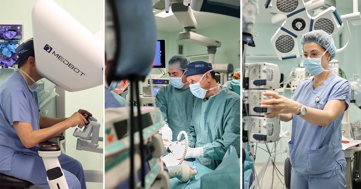 Një epokë e re në kirurgji  Kirurgjia e parë me asistim robotik u krye me sukses në  Axhibadem Sistina 